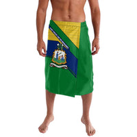 Saint Vincent and the Grenadines Flag Lavalava Coat of Arms and National Colors - Wonder Print Shop