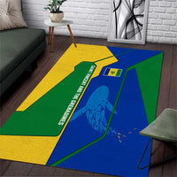 Saint Vincent and the Grenadines Flag Wave Map Area Rug Caribbean Island Pride Pullover - Wonder Print Shop