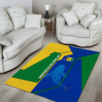 Saint Vincent and the Grenadines Flag Wave Map Area Rug Caribbean Island Pride Pullover - Wonder Print Shop