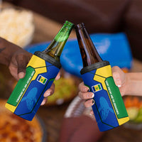 Saint Vincent and the Grenadines Flag Wave Map 4 in 1 Can Cooler Tumbler Caribbean Island Pride Pullover - Wonder Print Shop