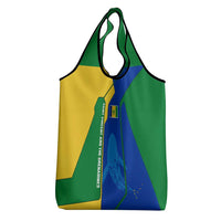 Saint Vincent and the Grenadines Flag Wave Map Grocery Bag Caribbean Island Pride Pullover - Wonder Print Shop