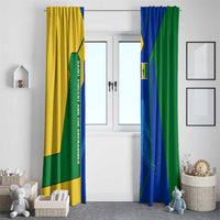 Saint Vincent and the Grenadines Flag Wave Map Window Curtain Caribbean Island Pride Pullover - Wonder Print Shop