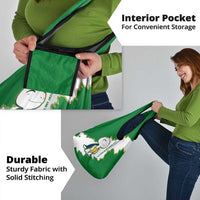 Saint Vincent and the Grenadines Turtle Grocery Bag with Coat of Arms and Green Heritage Design - Wonder Print Shop