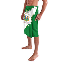 Saint Vincent and the Grenadines Turtle Lavalava with Coat of Arms and Green Heritage Design - Wonder Print Shop