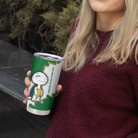 Saint Vincent and the Grenadines Turtle Tumbler Cup with Coat of Arms and Green Heritage Design - Wonder Print Shop