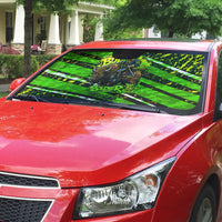 Buffalo Soldiers 10th Cavalry Regiment Auto Sun Shade Graffiti Urban Streetwear Style Graphic Art