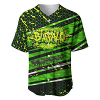 Buffalo Soldiers 10th Cavalry Regiment Baseball Jersey Graffiti Urban Streetwear Style Graphic Art