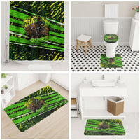 Buffalo Soldiers 10th Cavalry Regiment Bathroom Set Graffiti Urban Streetwear Style Graphic Art