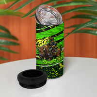 Buffalo Soldiers 10th Cavalry Regiment 4 in 1 Can Cooler Tumbler Graffiti Urban Streetwear Style Graphic Art