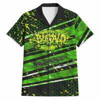 Buffalo Soldiers 10th Cavalry Regiment Hawaiian Shirt Graffiti Urban Streetwear Style Graphic Art