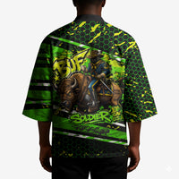 Buffalo Soldiers 10th Cavalry Regiment Kimono Graffiti Urban Streetwear Style Graphic Art