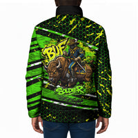Buffalo Soldiers 10th Cavalry Regiment Padded Jacket Graffiti Urban Streetwear Style Graphic Art