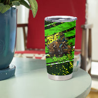Buffalo Soldiers 10th Cavalry Regiment Tumbler Cup Graffiti Urban Streetwear Style Graphic Art