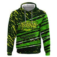 Buffalo Soldiers 10th Cavalry Regiment Zip Hoodie Graffiti Urban Streetwear Style Graphic Art