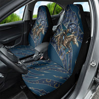 Buffalo Soldiers 10th Cavalry Regiment Ride Or Die Car Seat Cover Patriotic Military Heritage Distressed City Skyline Graphic Art