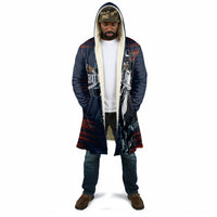 Buffalo Soldiers Fierce And Fearless Cavalry Cloak Half Face Soldier And Bison Halftone Graphic Art