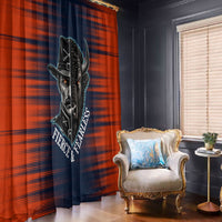 Buffalo Soldiers Fierce And Fearless Cavalry Window Curtain Half Face Soldier And Bison Halftone Graphic Art