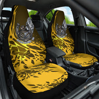 Buffalo Soldiers 9th And 10th Cavalry Regiments Car Seat Cover Wild And Untamed Vintage Western Horseshoe Graphic Art