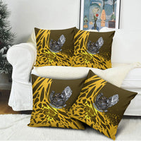 Buffalo Soldiers 9th And 10th Cavalry Regiments Pillow Cover Wild And Untamed Vintage Western Horseshoe Graphic Art