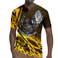 Buffalo Soldiers 9th And 10th Cavalry Regiments Rugby Jersey Wild And Untamed Vintage Western Horseshoe Graphic Art