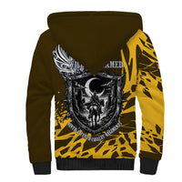 Buffalo Soldiers 9th And 10th Cavalry Regiments Sherpa Hoodie Wild And Untamed Vintage Western Horseshoe Graphic Art