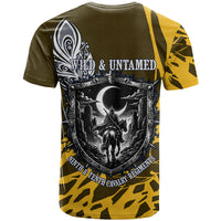 Buffalo Soldiers 9th And 10th Cavalry Regiments T shirt Wild And Untamed Vintage Western Horseshoe Graphic Art