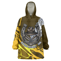 Buffalo Soldiers 9th And 10th Cavalry Regiments Wearable Blanket Hoodie Wild And Untamed Vintage Western Horseshoe Graphic Art