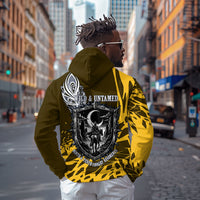 Buffalo Soldiers 9th And 10th Cavalry Regiments Zip Hoodie Wild And Untamed Vintage Western Horseshoe Graphic Art