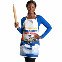 Personalized Tuskegee Airmen Apron Expect To Win P-51 Mustang Patriotic Aviation Art