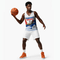Personalized Tuskegee Airmen Basketball Jersey Expect To Win P-51 Mustang Patriotic Aviation Art