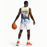 Personalized Tuskegee Airmen Basketball Jersey Expect To Win P-51 Mustang Patriotic Aviation Art