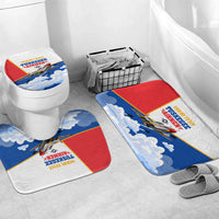 Personalized Tuskegee Airmen Bathroom Set Expect To Win P-51 Mustang Patriotic Aviation Art