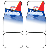 Personalized Tuskegee Airmen Car Mats Expect To Win P-51 Mustang Patriotic Aviation Art