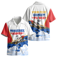 Personalized Tuskegee Airmen Kid Hawaiian Shirt Expect To Win P-51 Mustang Patriotic Aviation Art