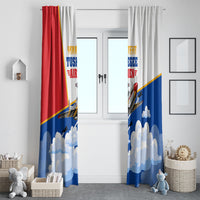 Personalized Tuskegee Airmen Window Curtain Expect To Win P-51 Mustang Patriotic Aviation Art