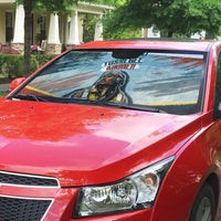 Personalized Tuskegee Airmen Auto Sun Shade Believe In Yourself Vintage WWII Military Aviation Art