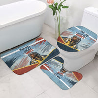 Personalized Tuskegee Airmen Bathroom Set Believe In Yourself Vintage WWII Military Aviation Art
