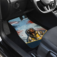 Personalized Tuskegee Airmen Car Mats Believe In Yourself Vintage WWII Military Aviation Art