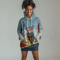 Personalized Tuskegee Airmen Hoodie Dress Believe In Yourself Vintage WWII Military Aviation Art