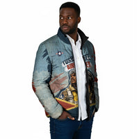 Personalized Tuskegee Airmen Padded Jacket Believe In Yourself Vintage WWII Military Aviation Art