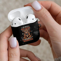 Hot Mess Highland Cow AirPods Case Funny Cute Coffee Lover - Im A Spicy Disaster