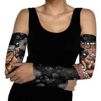 Hot Mess Highland Cow Arm Sleeves Funny Cute Coffee Lover - Im A Spicy Disaster