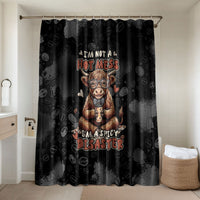Hot Mess Highland Cow Bathroom Set Funny Cute Coffee Lover - Im A Spicy Disaster