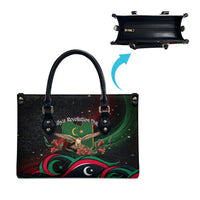 Libya Revolution Day Leather Bag Flying Eagle Libyan Coat Of Arms Map - Land Of Resilience And Pride
