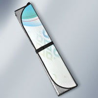 Uzbekistan Independence Day Auto Sun Shade Honor The Legacy Flying Eagle Plants National Emblem