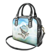 Uzbekistan Independence Day Shoulder Handbag Honor The Legacy Flying Eagle Plants National Emblem