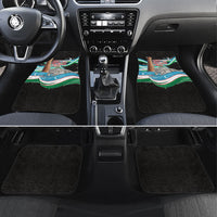 Uzbekistan Independence Day Car Mats Freedom Snow Leopard Minaret Architecture Flag