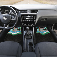 Uzbekistan Independence Day Car Mats Freedom Snow Leopard Minaret Architecture Flag