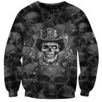 Cowboy Skull Sweatshirt Cowboy Take Me Away - Wonder Print Shop