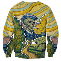 Vincent Van Gogh Skull Sweatshirt - Wonder Print Shop